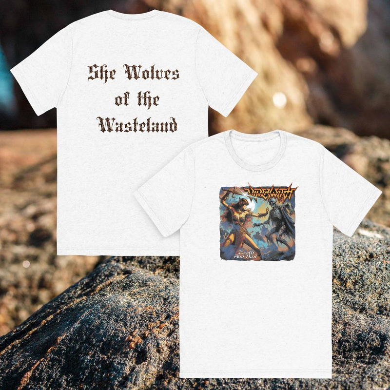 T Shirt - Tooth & Nail (Shewolves of the Wasteland on back)