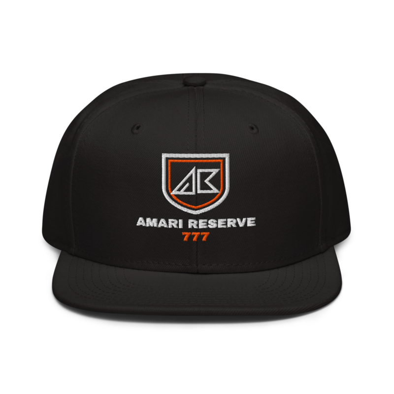AMARI RESERVE Snapback — front