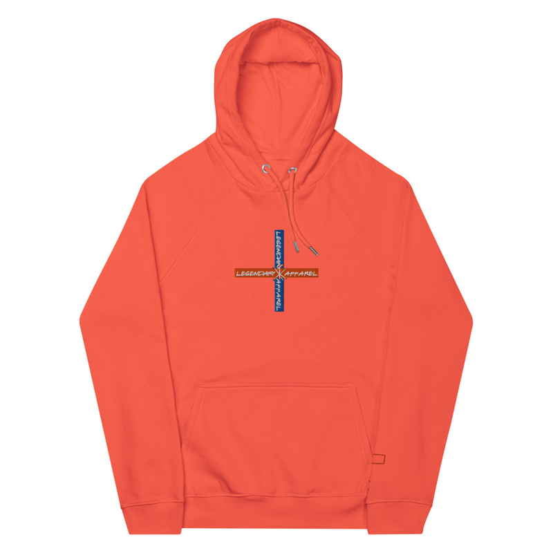 [ cross box logo ] hoodie – XL, Burnt Orange