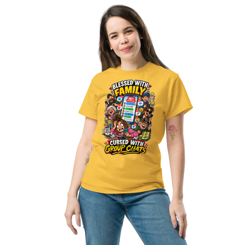 Group Chat - Unisex classic tee – 2XL, Daisy