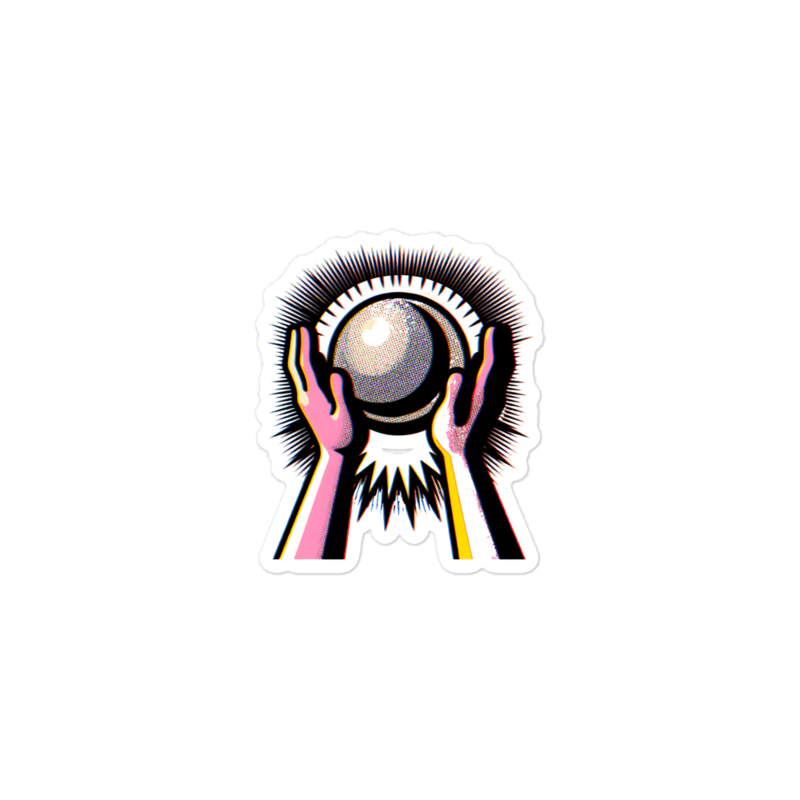 Just One More Ball Sticker (Artist Series) mockup
