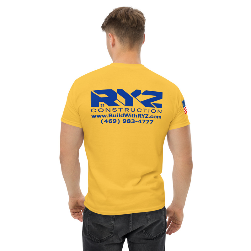 RYZ Construction Classic Unisex T-Shirt – S, Daisy