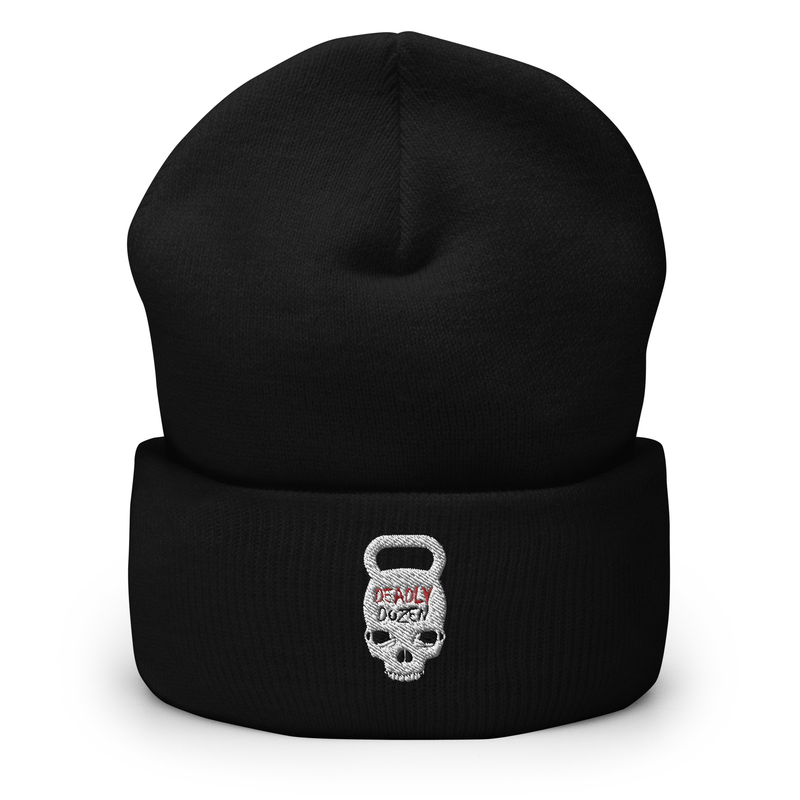 Cuffed Mori Beanie, Black