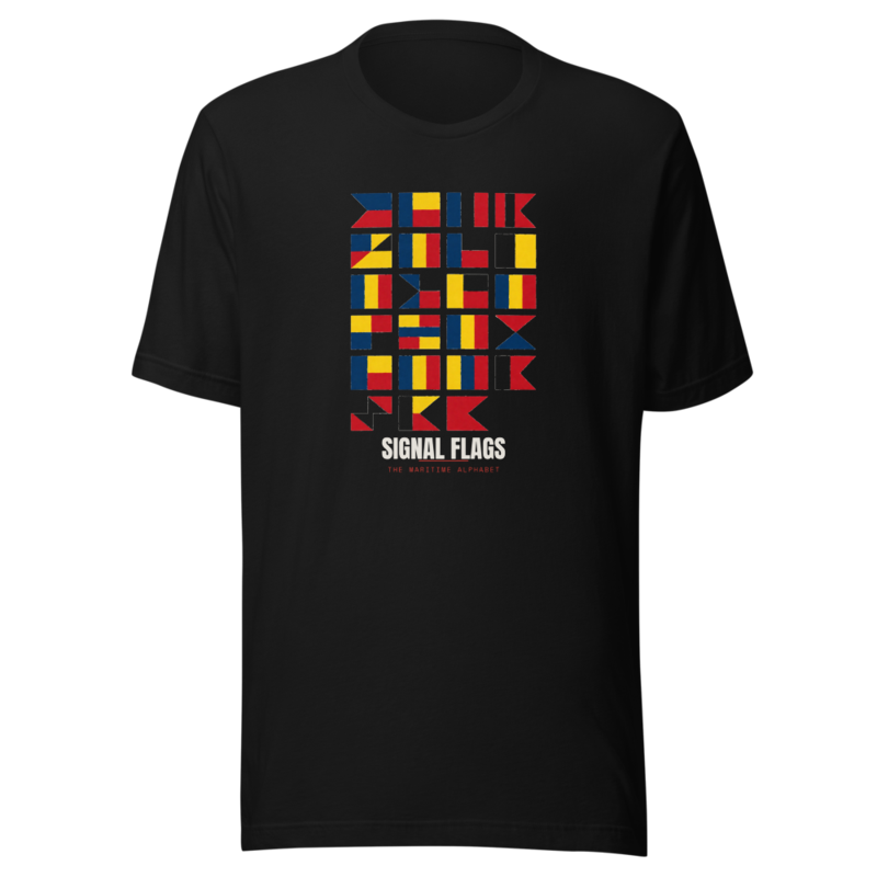 Signal Flags Tee — Sailing merch
