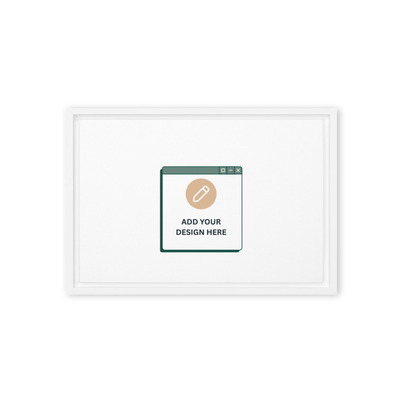Framed canvas / 12″×18″