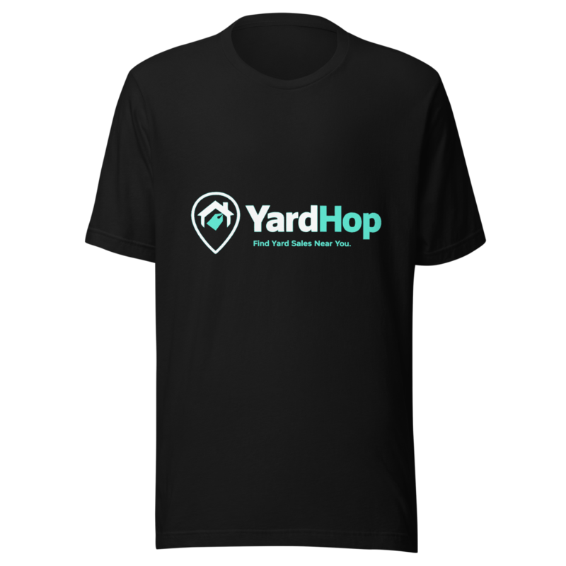 YardHop Unisex Tee – Black