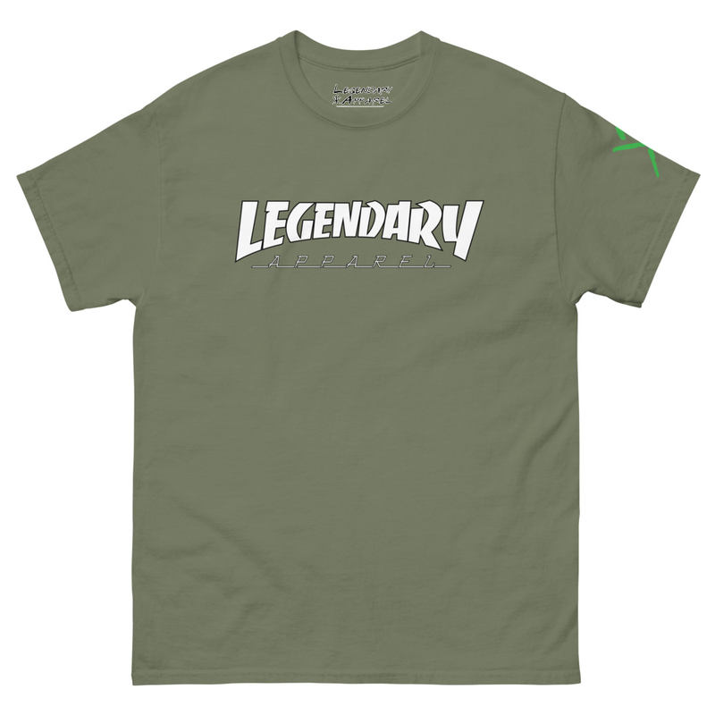 [ legendary magazine ] Classic tee – 4XL, Military Green