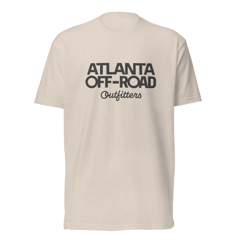 Wordmark Front T-Shirt (Brand Mark Rear) - ROAD / BLACK LOGO – Image 6