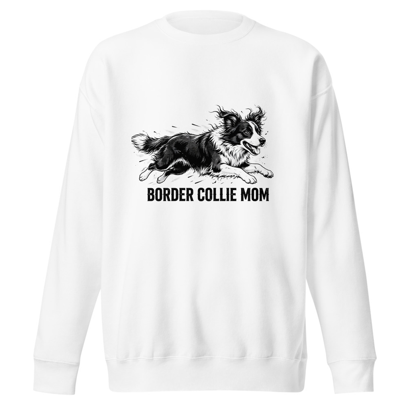 Unisex Premium Sweatshirt Border Collie Mom – view 1
