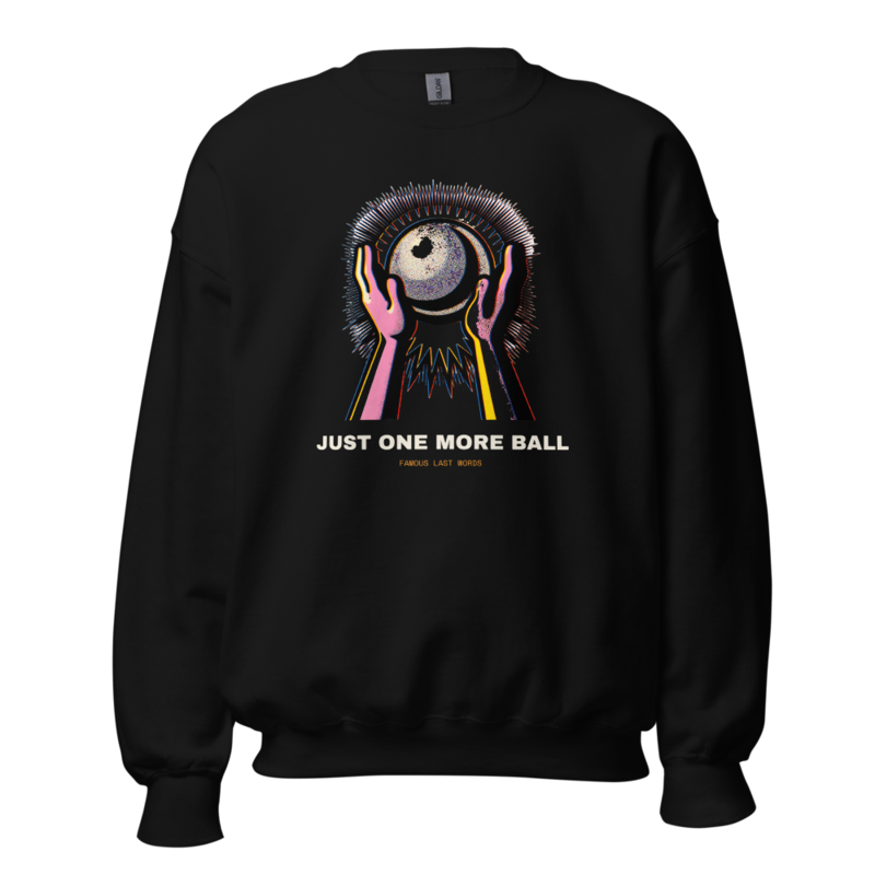 Just One More Ball Crewneck (Artist Series) mockup