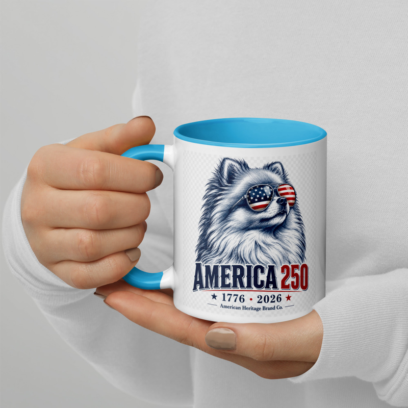 Mug_2tone_America_250_Pomeranian