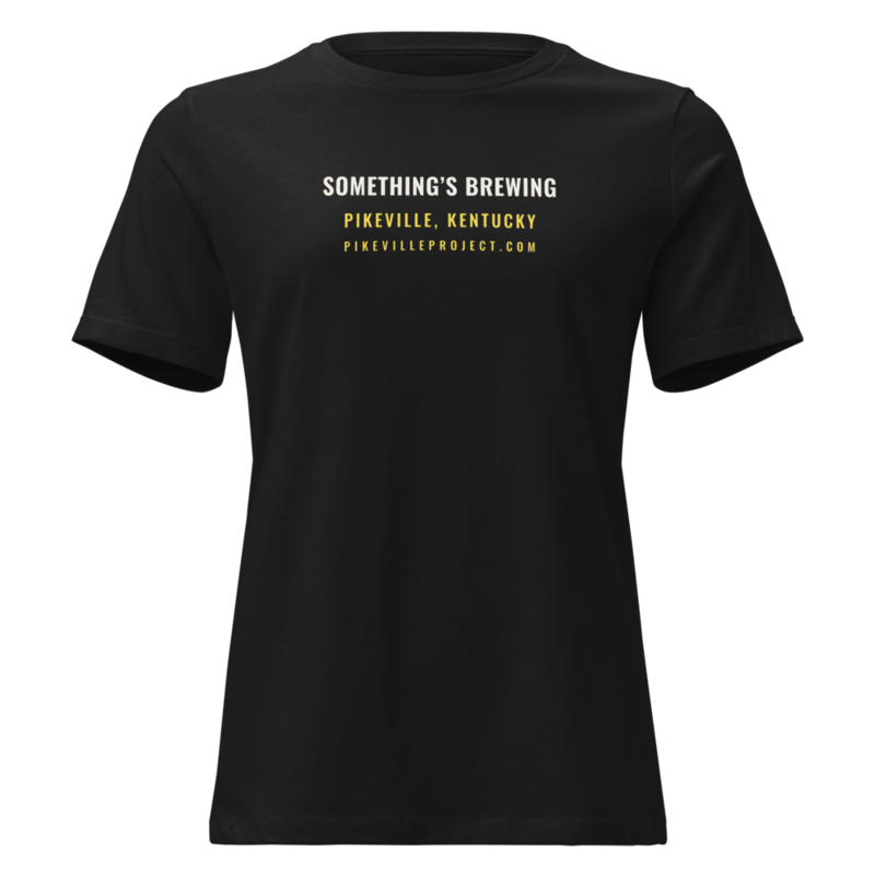 Something's Brewing Type Steam Women's Tee