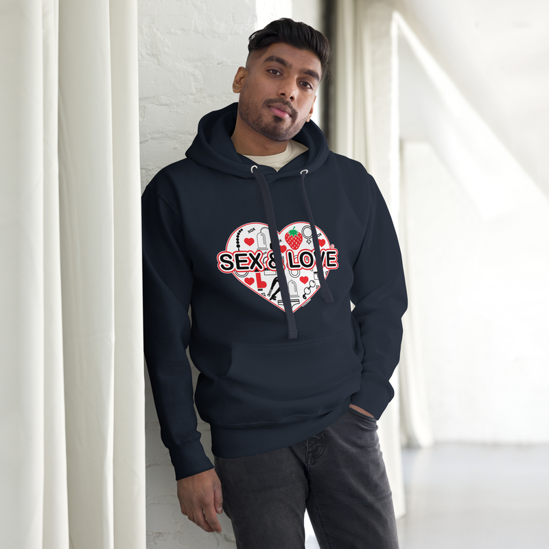 Sex and Love - Unisex Hoodie