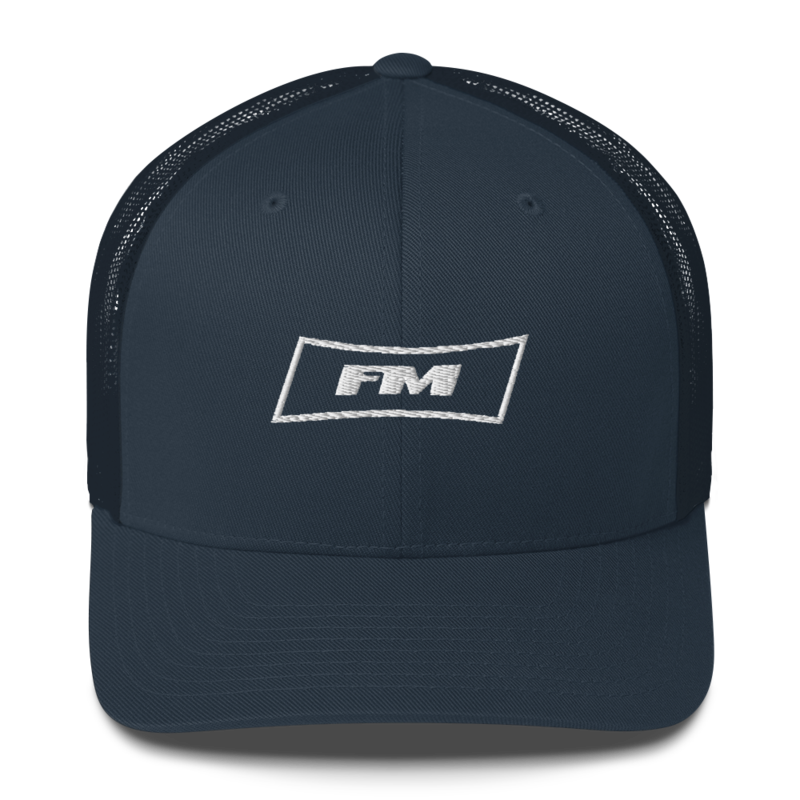 FM Trucker Hat – One size, Navy