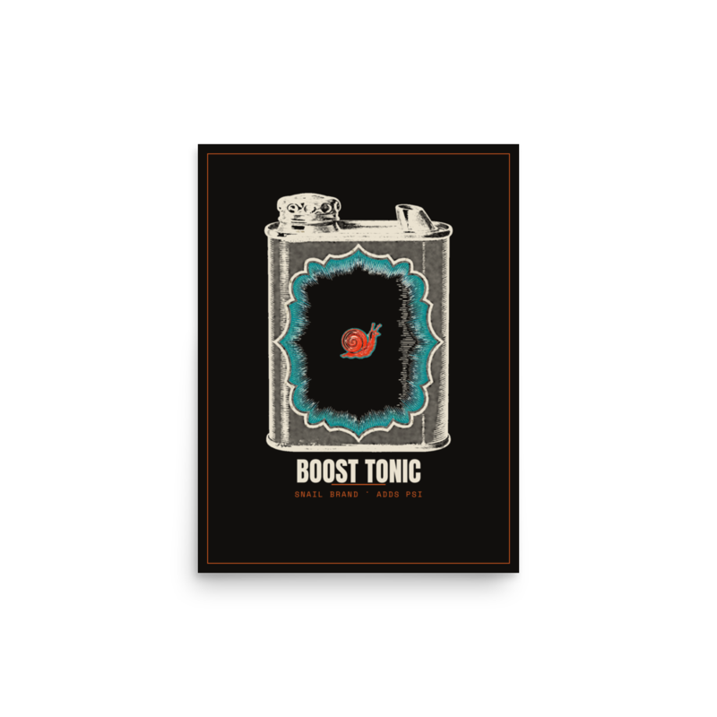 Boost Tonic Poster mockup