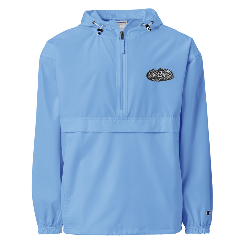 Mud2Marble Embroidered Champion Packable Jacket