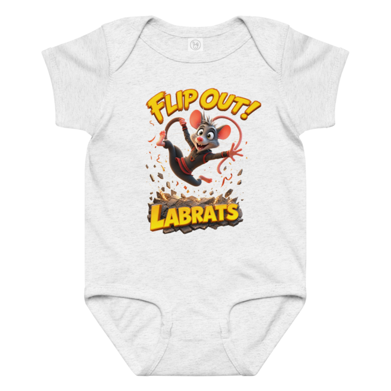 Twirl Tailspin Flip Out Baby Grow