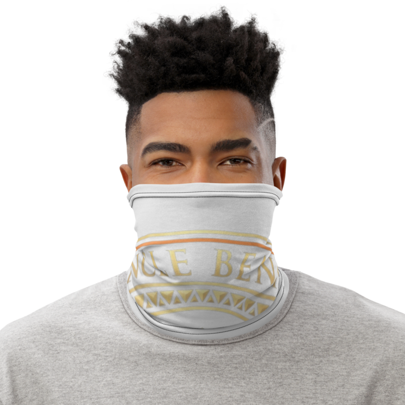 Uncle Benny ® Royal Seal Neck Gaiter Neon Orange EST. 2020