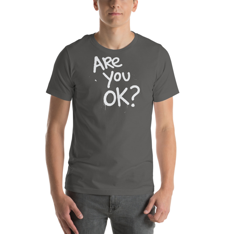 "Are You OK?" Graffiti tshirt