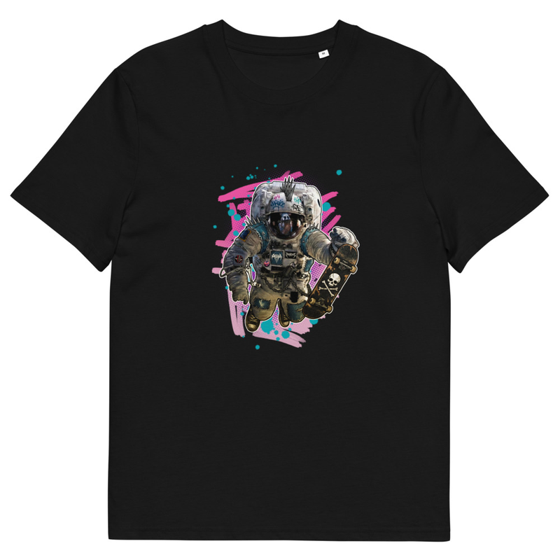 Crash Landing Unisex-Bio-Baumwoll-T-Shirt