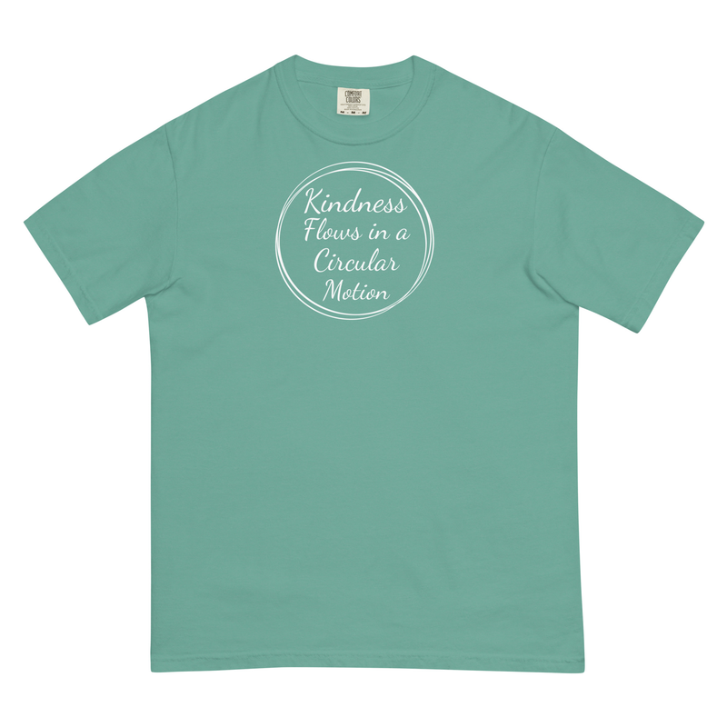 Kindness Flows Unisex garment-dyed heavyweight t-shirt