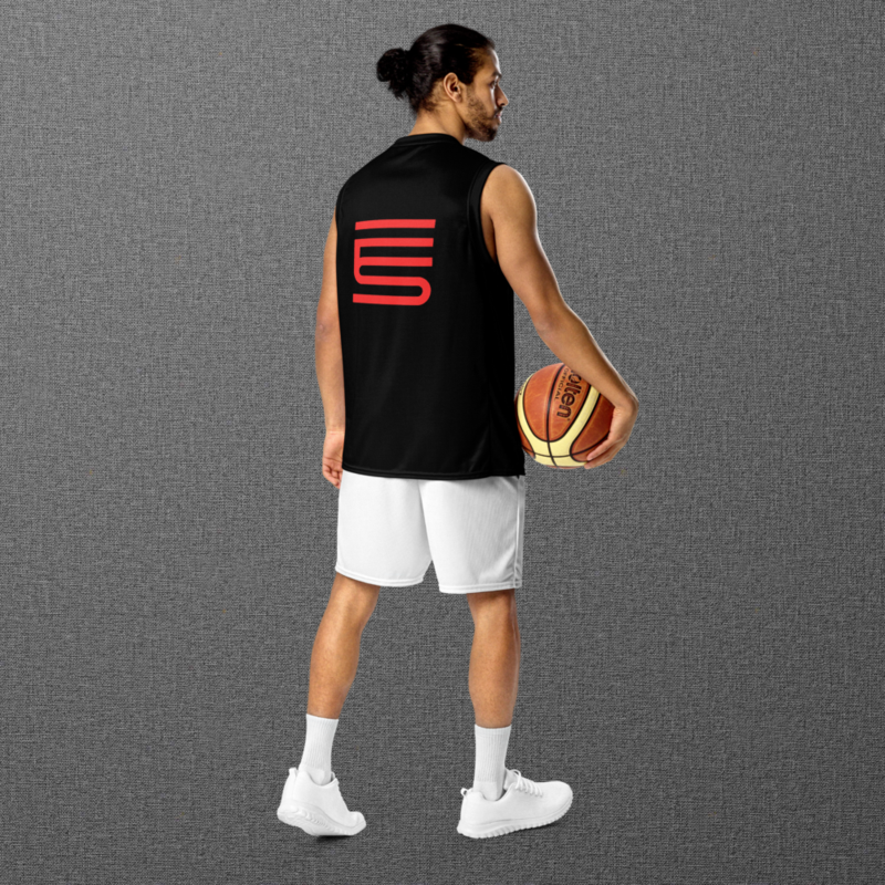 Recycled unisex basketball jersey