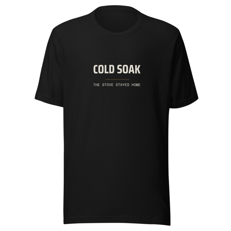 COLD SOAK Tee mockup