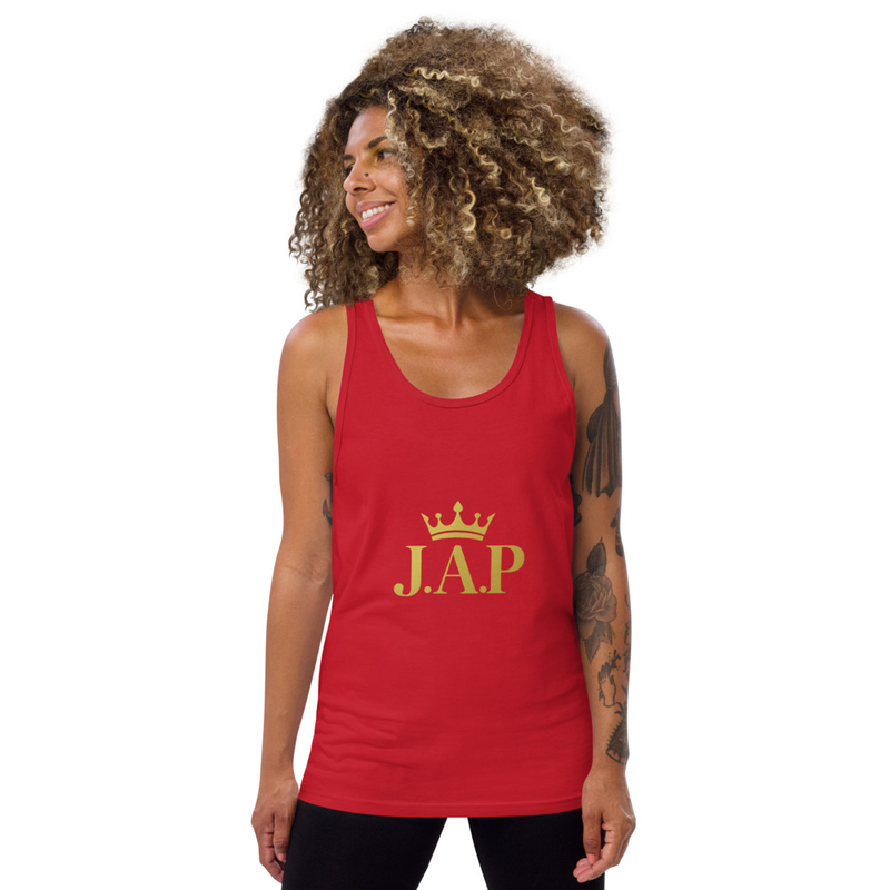 J.A.P Unisex Tank Top – XL, Red