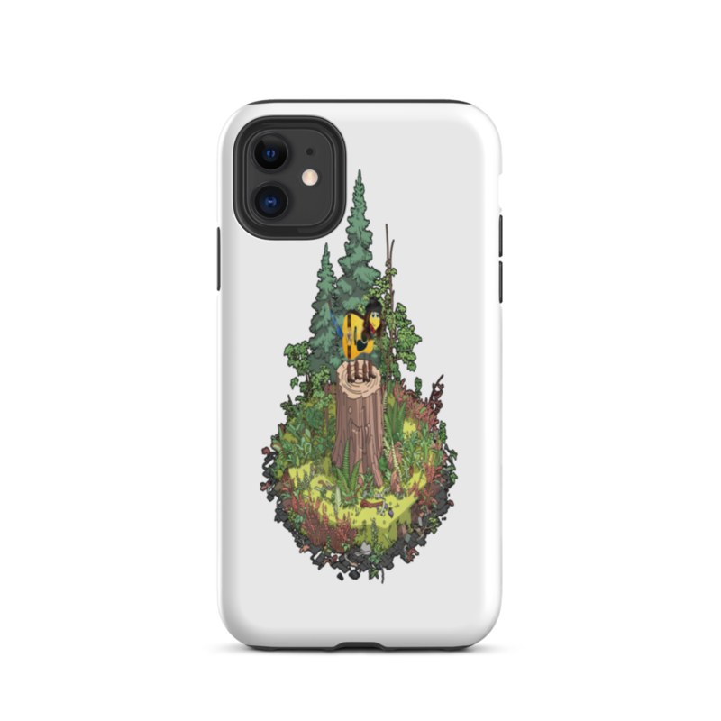 Cutaway Pluckle Tough Case for iPhone®