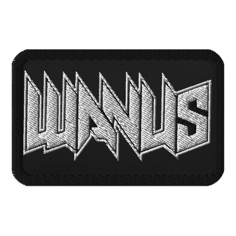 WANUS name embroidered patch