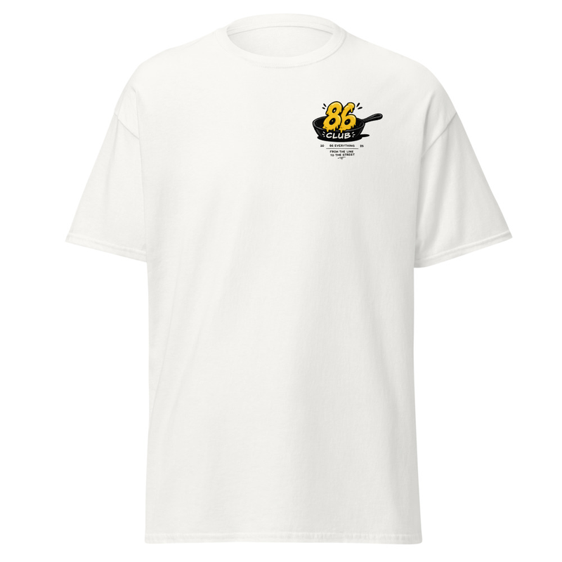 BEHIND!! classic tee — White
