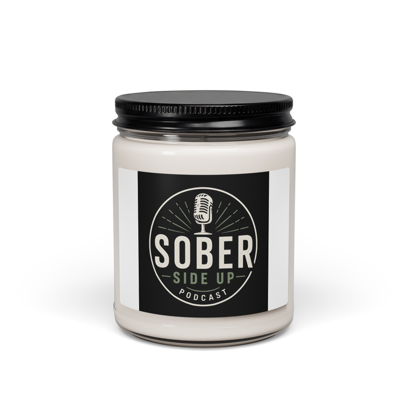 Scented soy candle