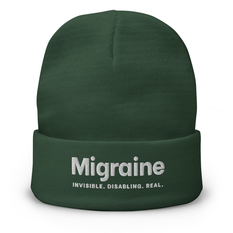 Migraine Awareness Beanie thumbnail 4