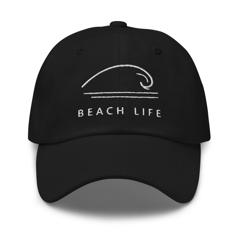 Beach Life Embroidered Hat