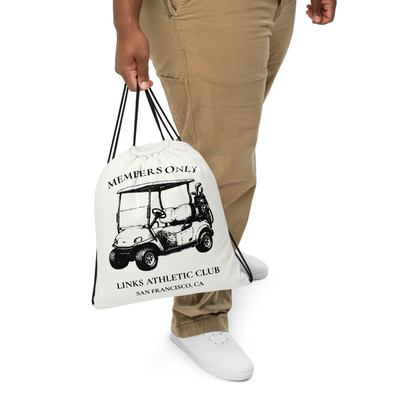 Members Only Drawstring Bag