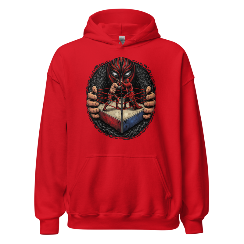Heel Who Dictates Red Unisex Heavy Blend Hoodie