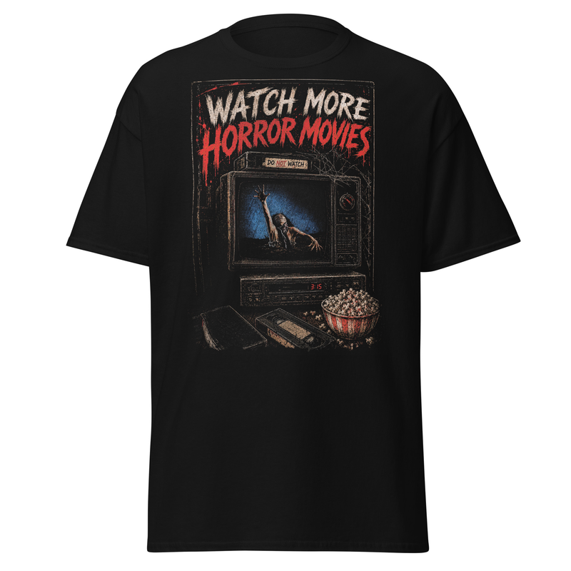 Watch More Horror Movies Retro Horror T-Shirt