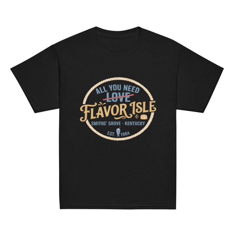 Kids All You Need is Flavor Isle Classic tee