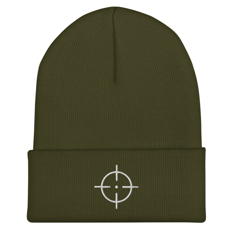 Accurate Arms Cuffed Beanie – One size, Olive