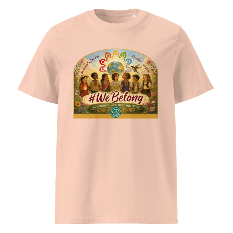 Unisex Organic Cotton Creator 2.0 T-Shirt – 2XL, Fraiche Peche