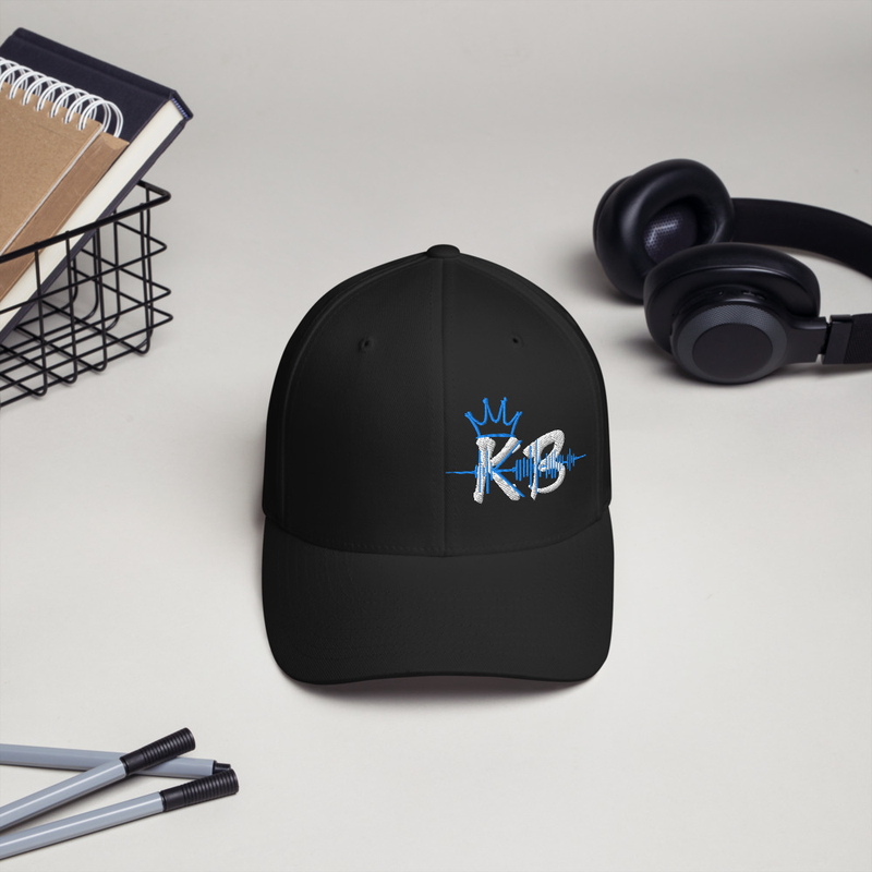 Electro Blue Hemi KB Flex Hat – S/M, Black