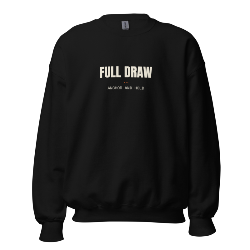 FULL DRAW Crewneck mockup