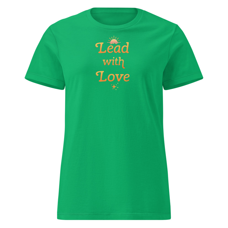 Lead with Love Women’s softstyle t-shirt