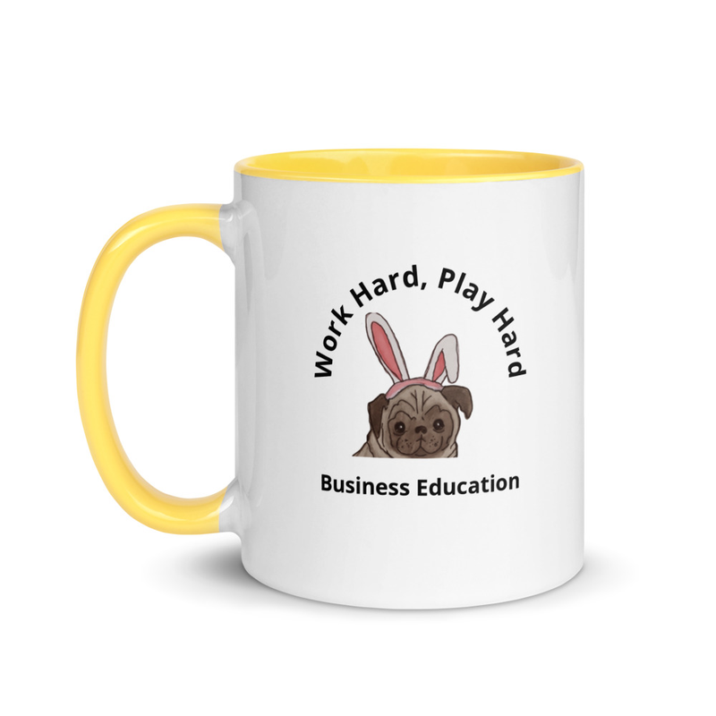 Business Education - Mug with Color Inside