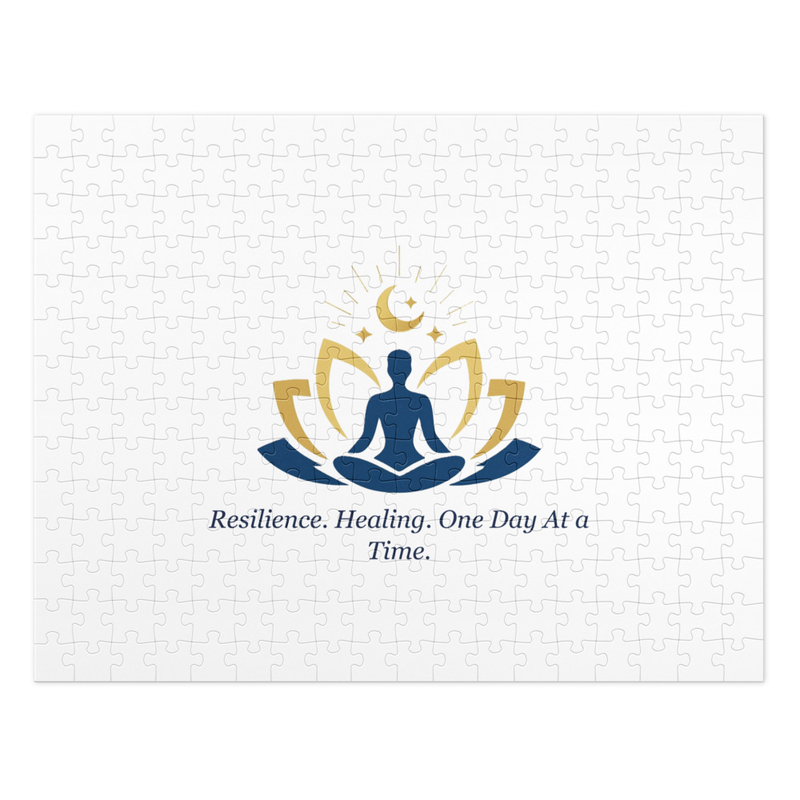 Resilience & Healing Jigsaw puzzle with tin  – One Day at a Time