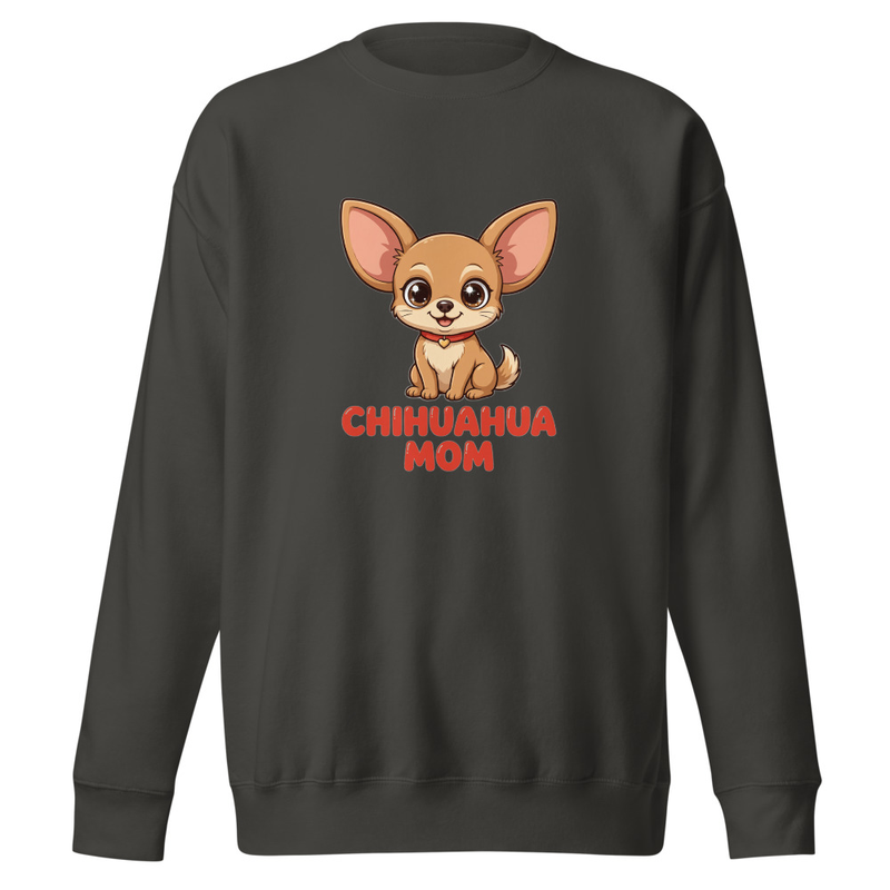 Unisex Premium Sweatshirt Chihuahua Mom – view 7