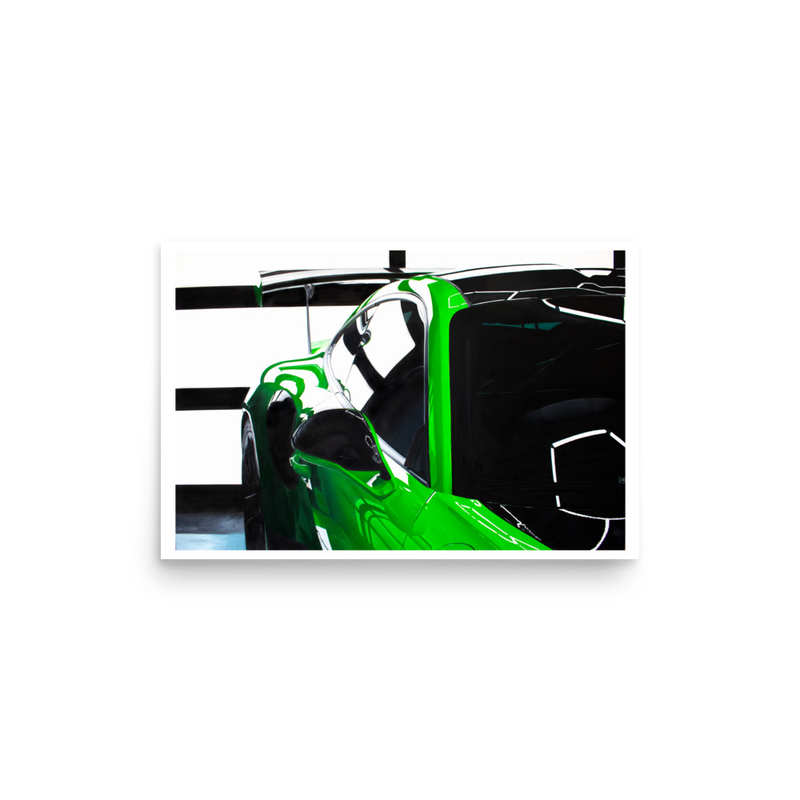 Porsche 911 GT3RS Print – 12″×18″