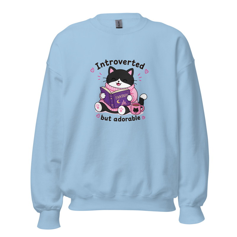 Introverted but adorable Tuxedo Cat Jumper