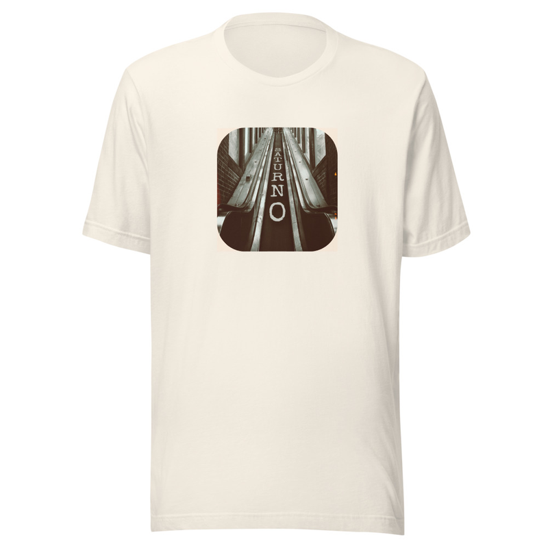 "The Turnstile" Cover Art Vintage White T-Shirt 