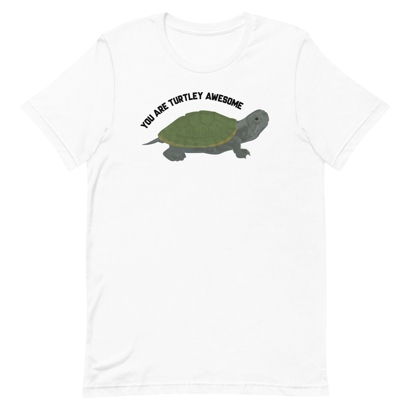 You Are Turtley Awesome ! Men’s Premium T Shirt - you are totally awesome, awesome pun shirt, puns, funny, funny shirt
